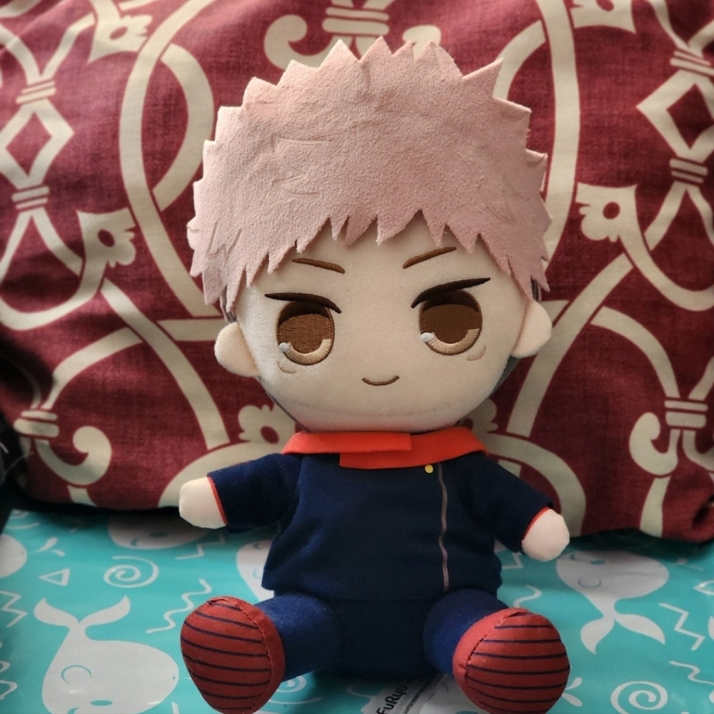 Jujutsu Kaisen Yuji Itadori Plush Taito Sega Round 1 Round One Taito Miniso